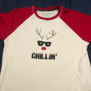 Holiday Reindeer Pajama Shirt